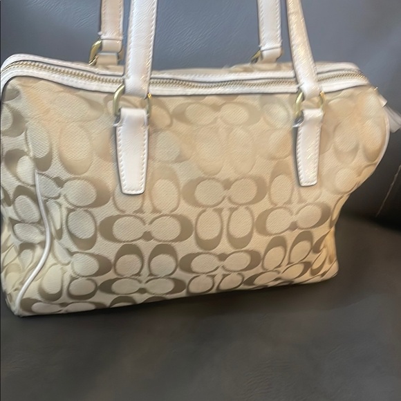 Coach signature stripe Nancy purse 1480-28505 GUC - Picture 2 of 10